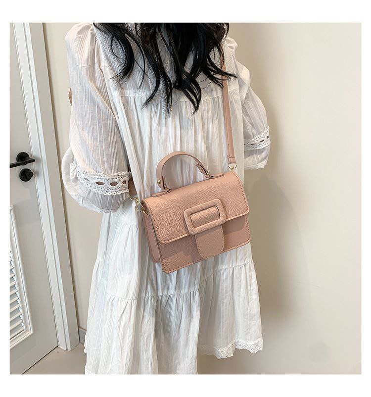 Vegan Leather Stone Pattern Shoulder Bag – Luxury Flap Handbag for Women RM107