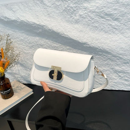 Minimal Chic Soft PU Crossbody Bag – Compact Urban Edition RM105