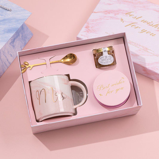 Valentine Premium Water Cup Gift Set
