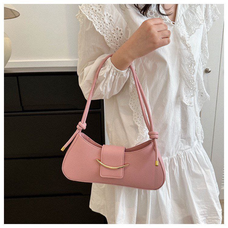 Moon Curve Shoulder Bag – Trending Bollywood-Inspired Style - RM33
