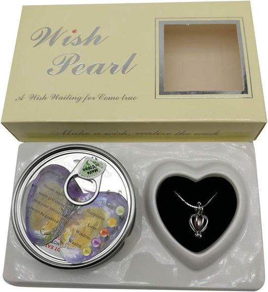 Wish Pearl Pendant Necklace