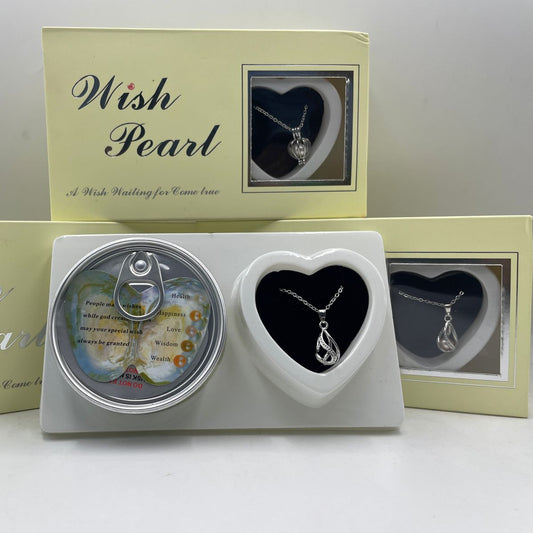 Wish Pearl Pendant Necklace