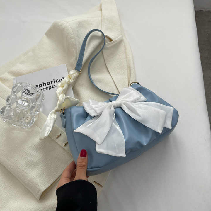 CloudKnot Mini Bow Crossbody Bag
